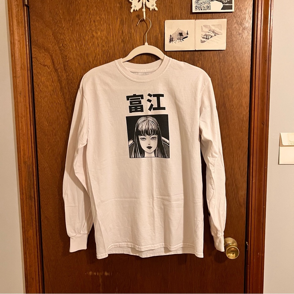 Junji ito Tomie tshirt long sleeves. Size M anime manga horror